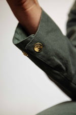 Worker Jacket Olive Green - Studio Güler