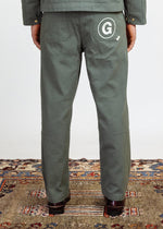Worker Pants Olive Green - Studio Güler